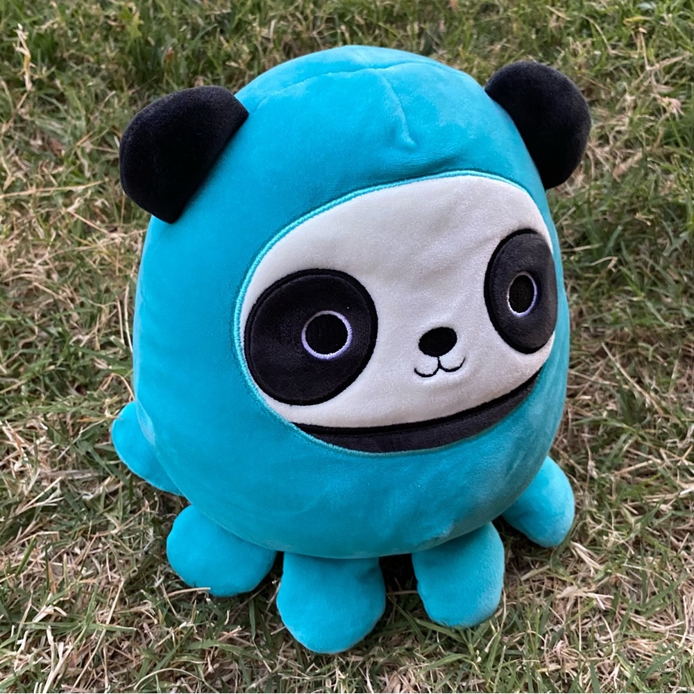 Stanley the Panda Squishmallow in Octopus costume 8 inches dress up